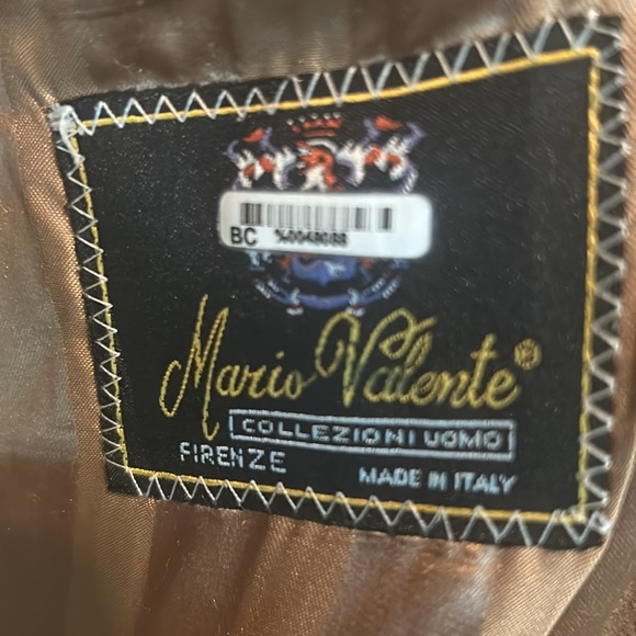 Carmel Size 42 Mario Valente Italian Wool & Cashmere Overcoat - Picture 3 of 13